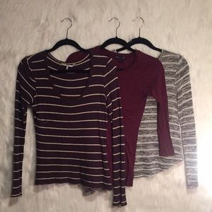 3 small every day shirts